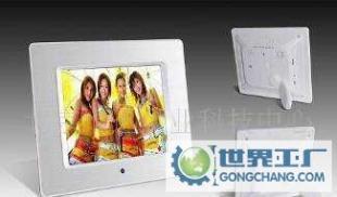 8寸多功能数码相框 您的开机画面欢迎与电子礼品采购优选
